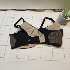 Honeylove Size Xl Women's Black and Tan Intimate Bra